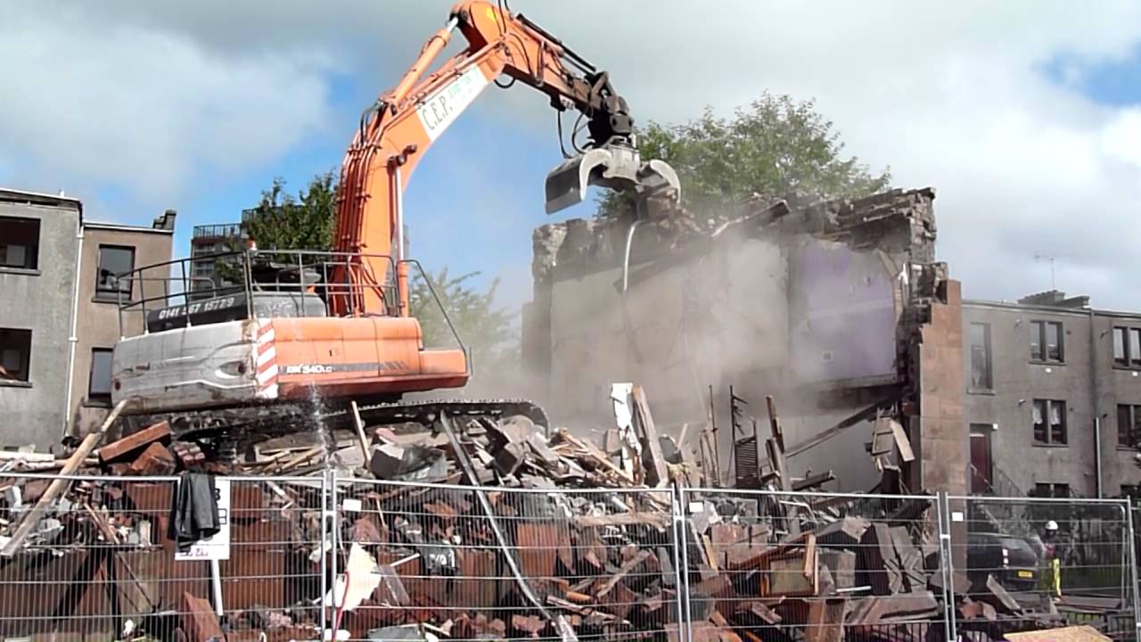 CASTLE STREET DEMOLITION -DALMUIR