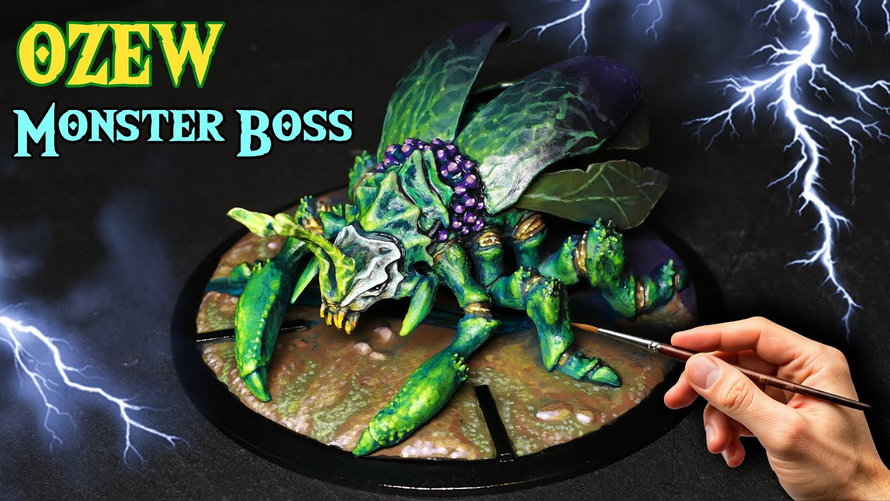 How to Paint a Giant Beetle of Primal the Awakening to Quality Standards