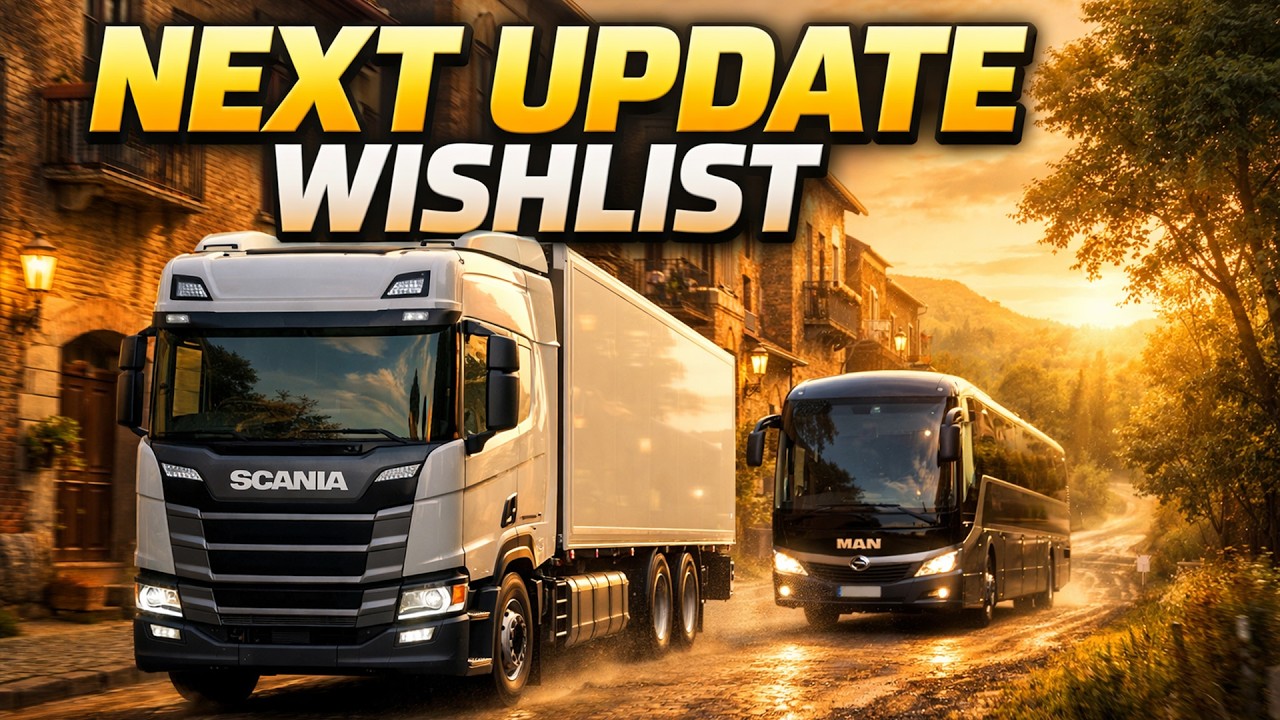 ETS2 и ATS: Следующее обновление 1.59 - 1.61 | Подробный список пожеланий