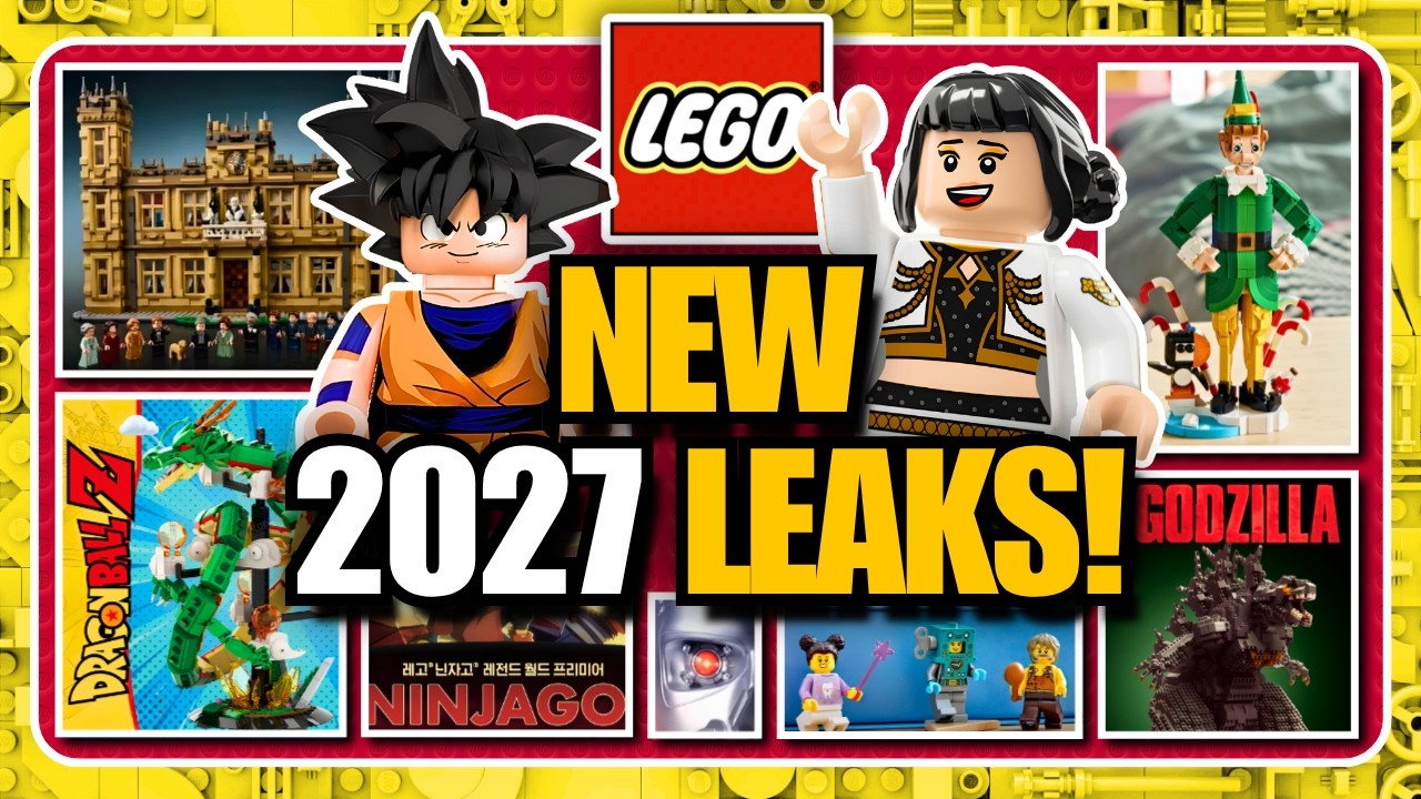НОВЫЕ СЛИВЫ LEGO! Годзилла, Дюна, Dragon Ball и МНОГОЕ ДРУГОЕ!