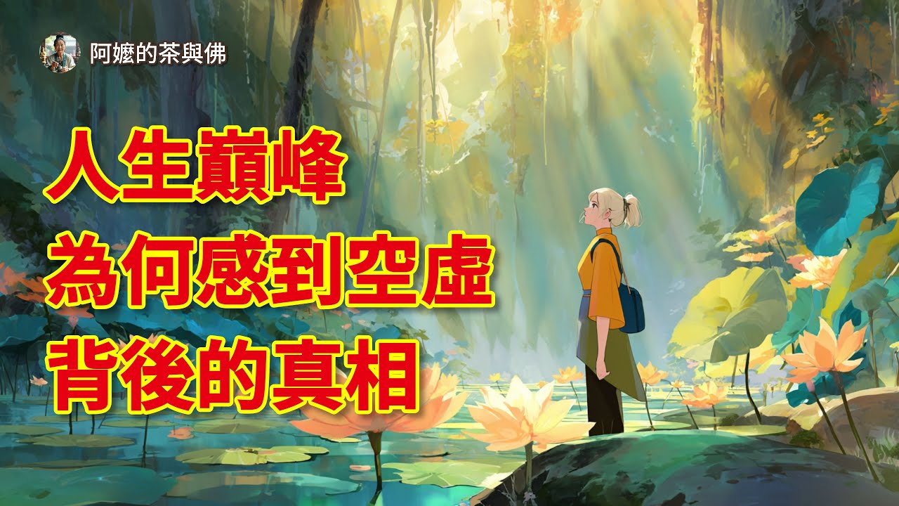 人生巔峰時襲來的「空虛感」,其實是福報的徵兆