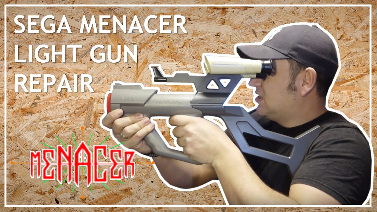 Repairing Sega Menacer Light Gun for Mega Drive & Genesis