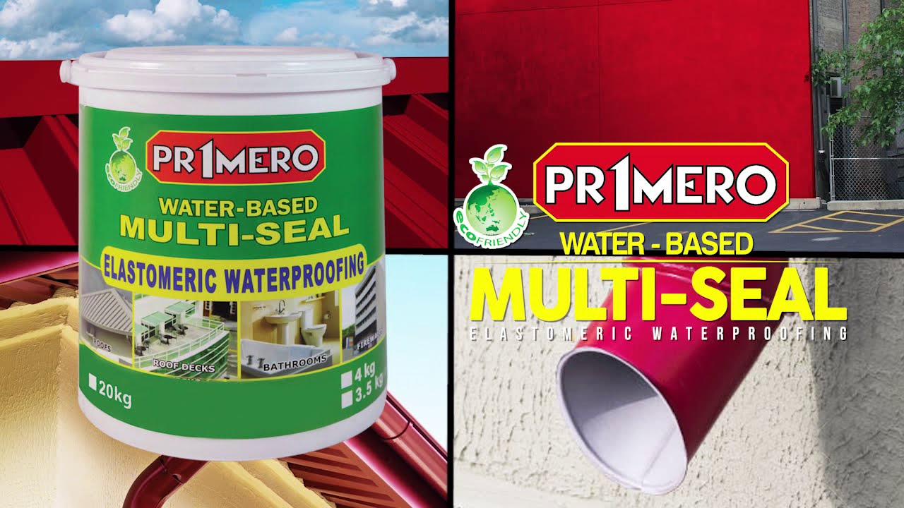 HOW TO USE PRIMERO MULTI-SEAL ELASTOMERIC WATERPROOFING PAINT?