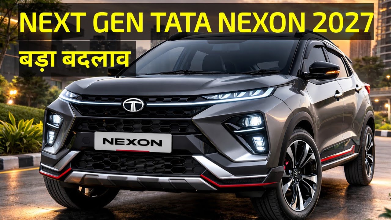 2027 Nexon Facelift Big Update 😱 | New Platform, Premium Interior & Bold Exterior | Auto Gyan India