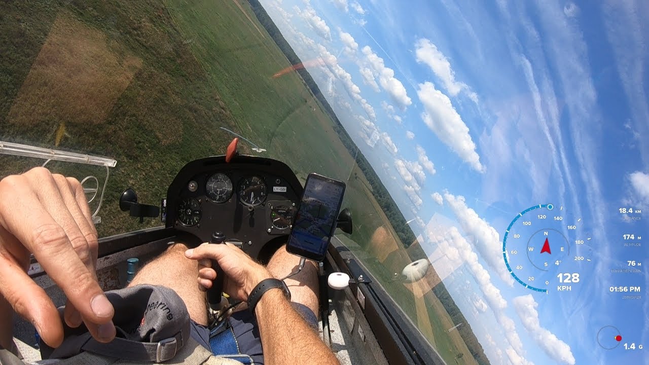 Unexpected outlanding I am terribly sorry for @ 2019-07-28 Vilnius Cup (SZD 48-3) with gauges