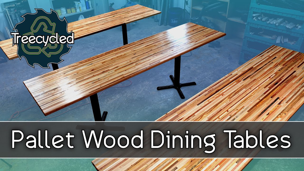 Pallet Wood Dining Tables!