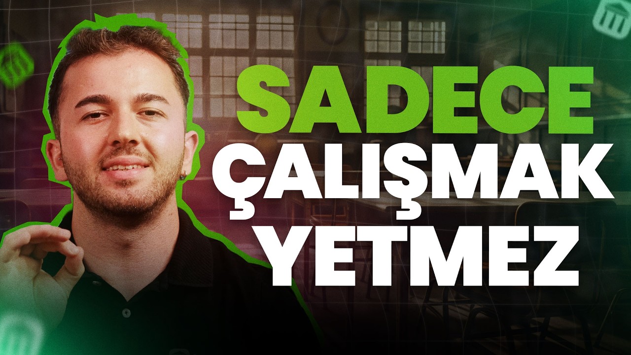 YKS’de 8 Saat Çalışsan Bile Başarısız Olabilirsin!