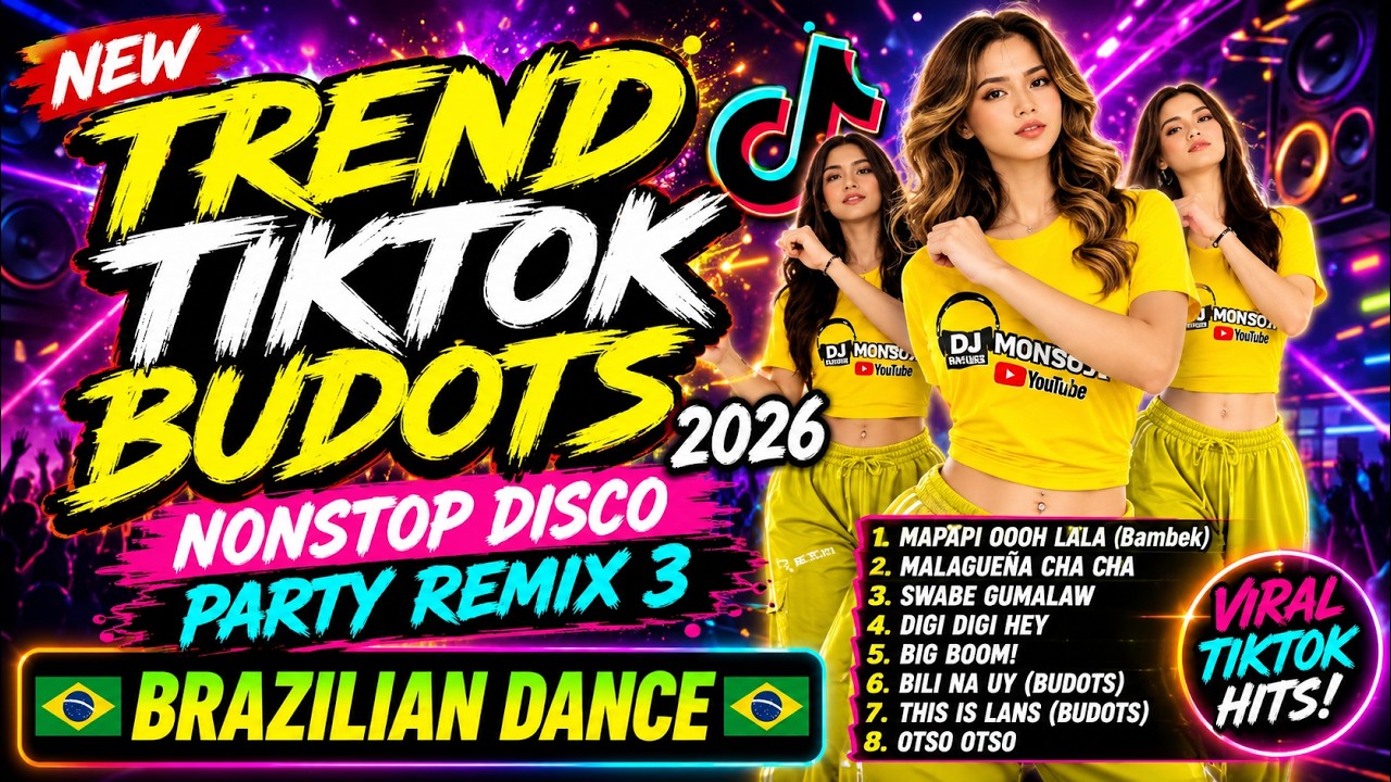 🔥 NEW BRAZILIAN DANCE TIKTOK MASHUP 2026 | NEW VIRAL NONSTOP PARTY MIX 🎧💃