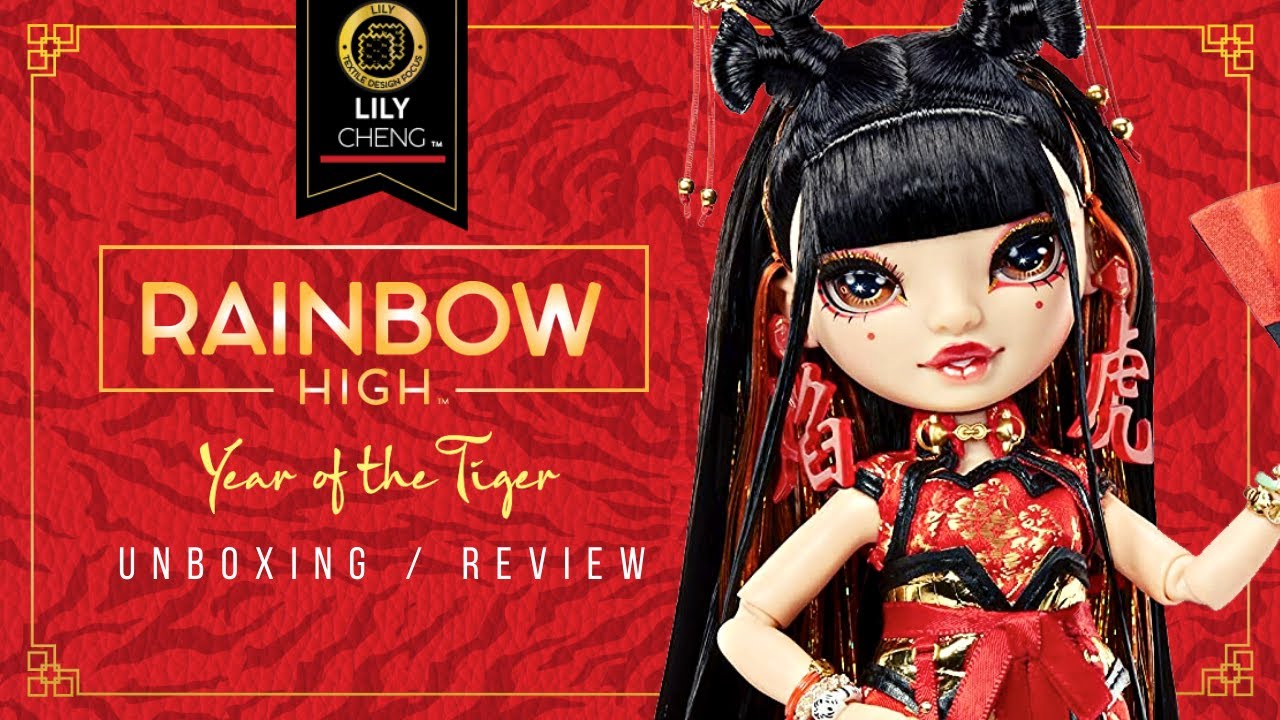 🐯 Unboxing de Lily Cheng | Rainbow High Edición Especial Año Nuevo Chino