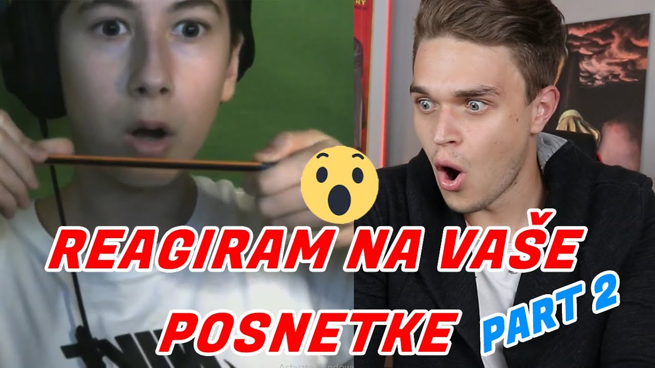 REAGIRAM NA VAŠE POSNETKE PART 2 😲