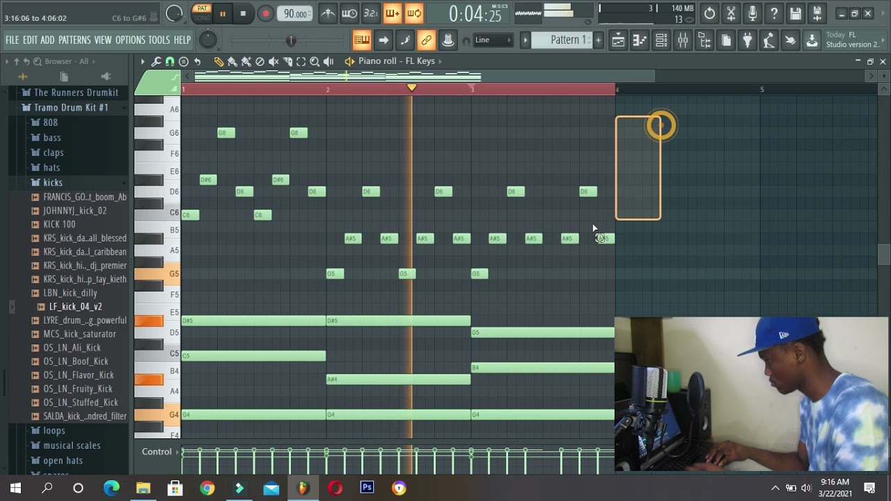 koman poiu fe yon beat rap nan fl studio 20 |part 1|