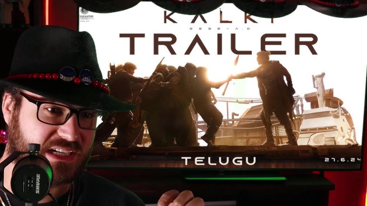 American Reacts to : Kalki 2898 AD (Trailer)