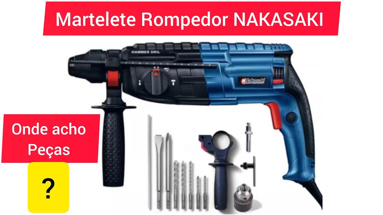 Martelete Rompedor Rotativo NakasaKi