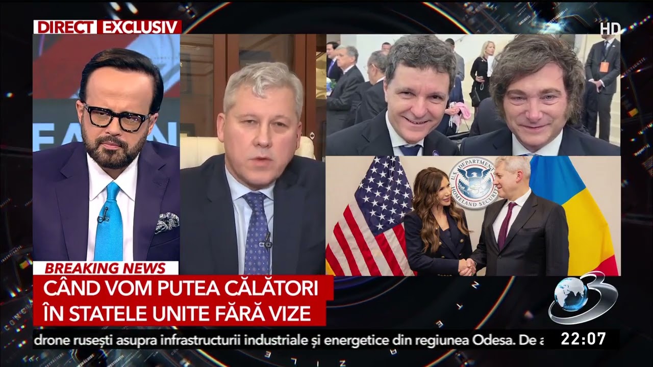 Cătălin Predoiu explică când vor călători românii fără vize în SUA