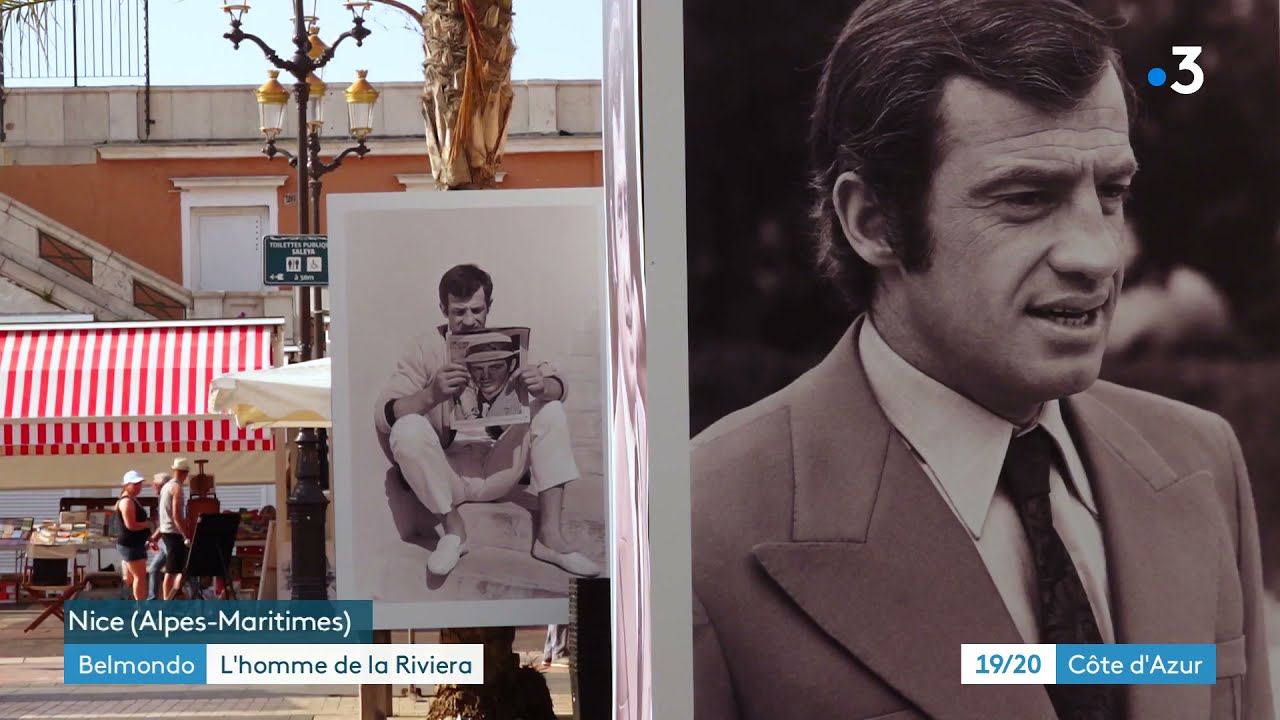 Le photographe Charles Bébert revient sur son amitié avec Jean-Paul Belmondo. Il expose à Nice
