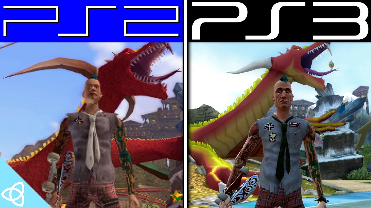 Tony Hawk's Project 8 - PS2 vs. PS3 | Side by Side