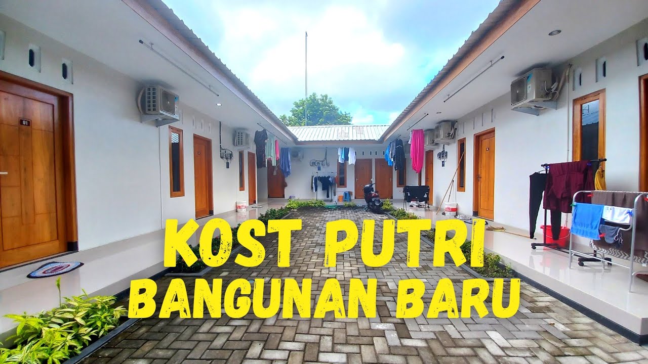 KOST PUTRI JOGJA BANGUNAN BARU DEKAT ISI BANTUL YOGYAKARTA