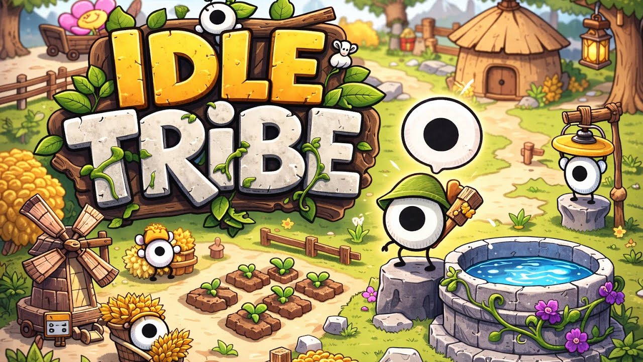 Idle Tribe // Спокойная и расслабляющая ферма 