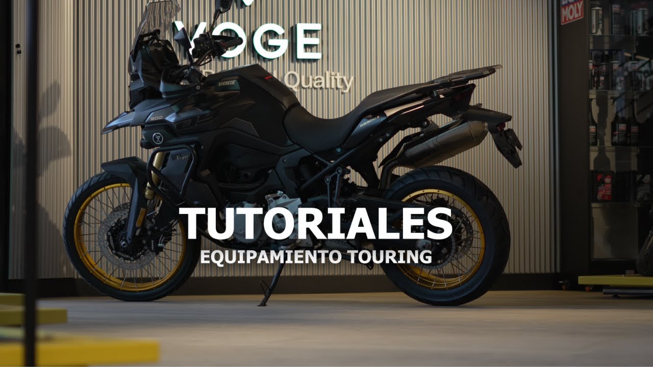 Equipamiento Touring Voge: Instalación paso a paso