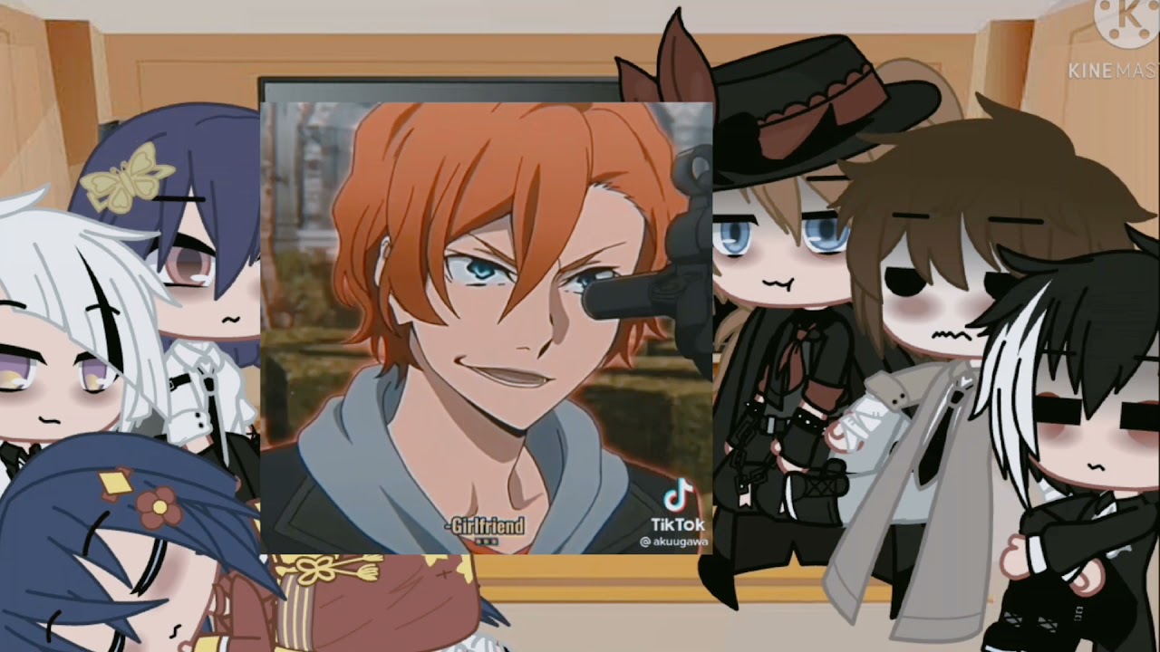 BSD react to ✨Soukoku✨