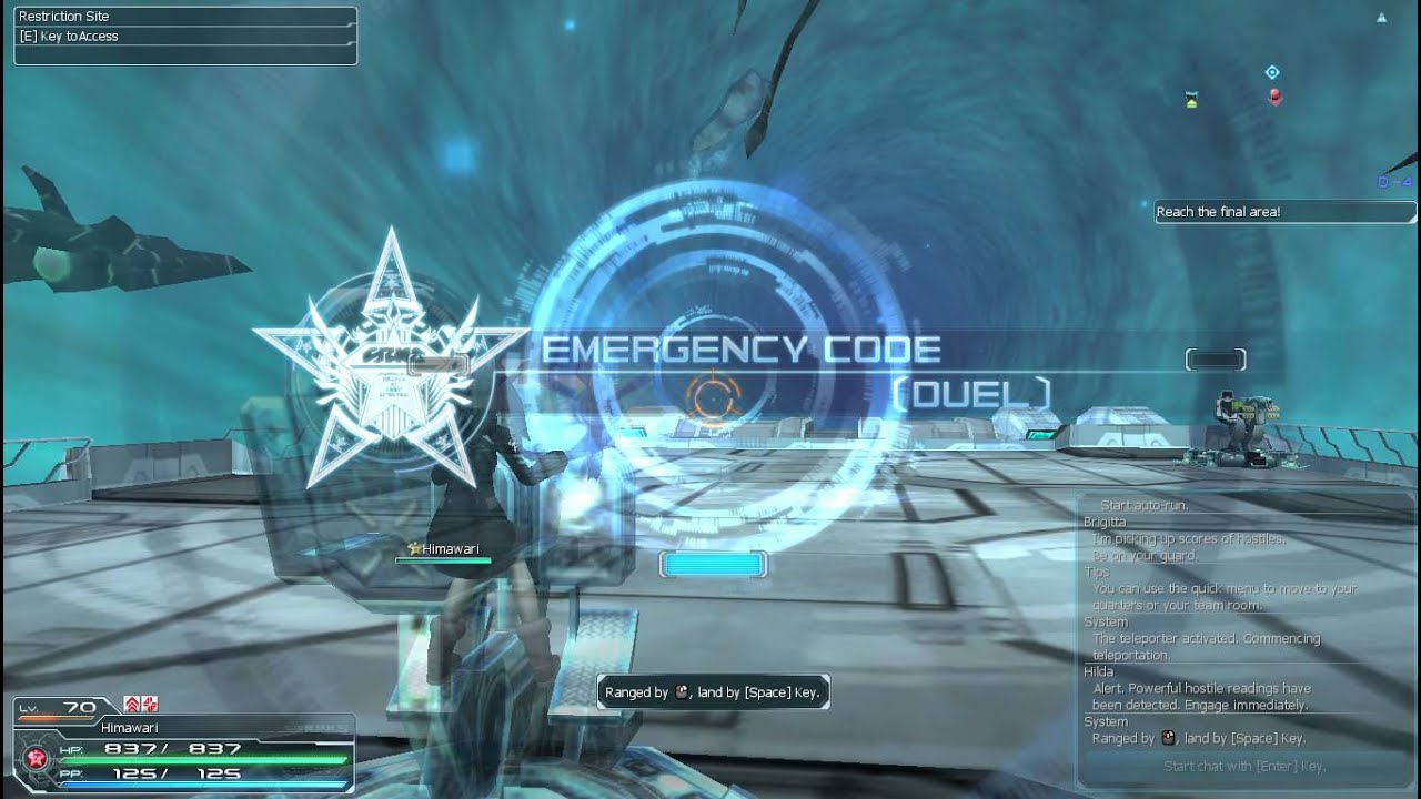 PSO2 SEA Ship02  Damage Test w/ Satellite Cannon on Bal Lodos SH (Ra/Hu)