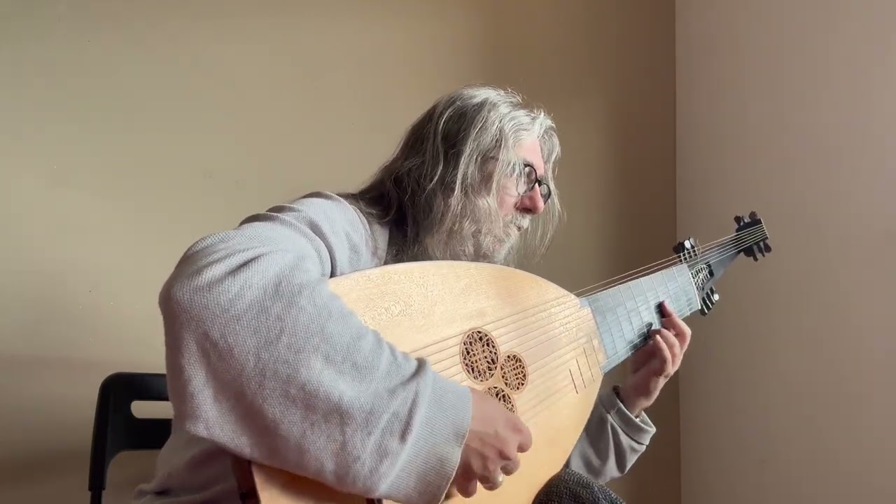 The wind cries Mary (Jimi Hendrix) - Stefano Maiorana theorbo