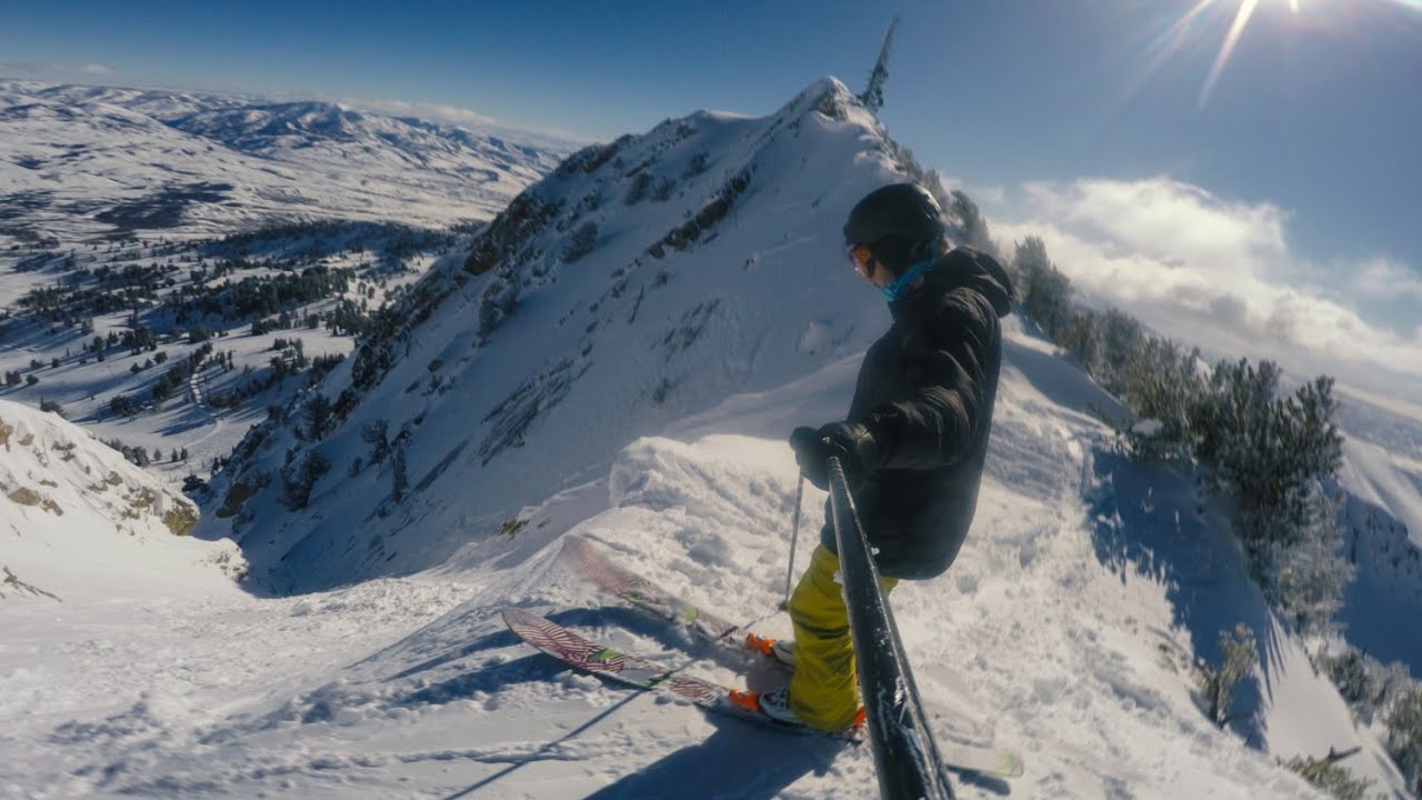 Mount Ogden Chute Skiing