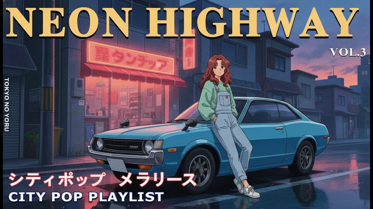 CITY POP 1989 – Tokyo Midnight Drive | 懐かしい日本シティポップ