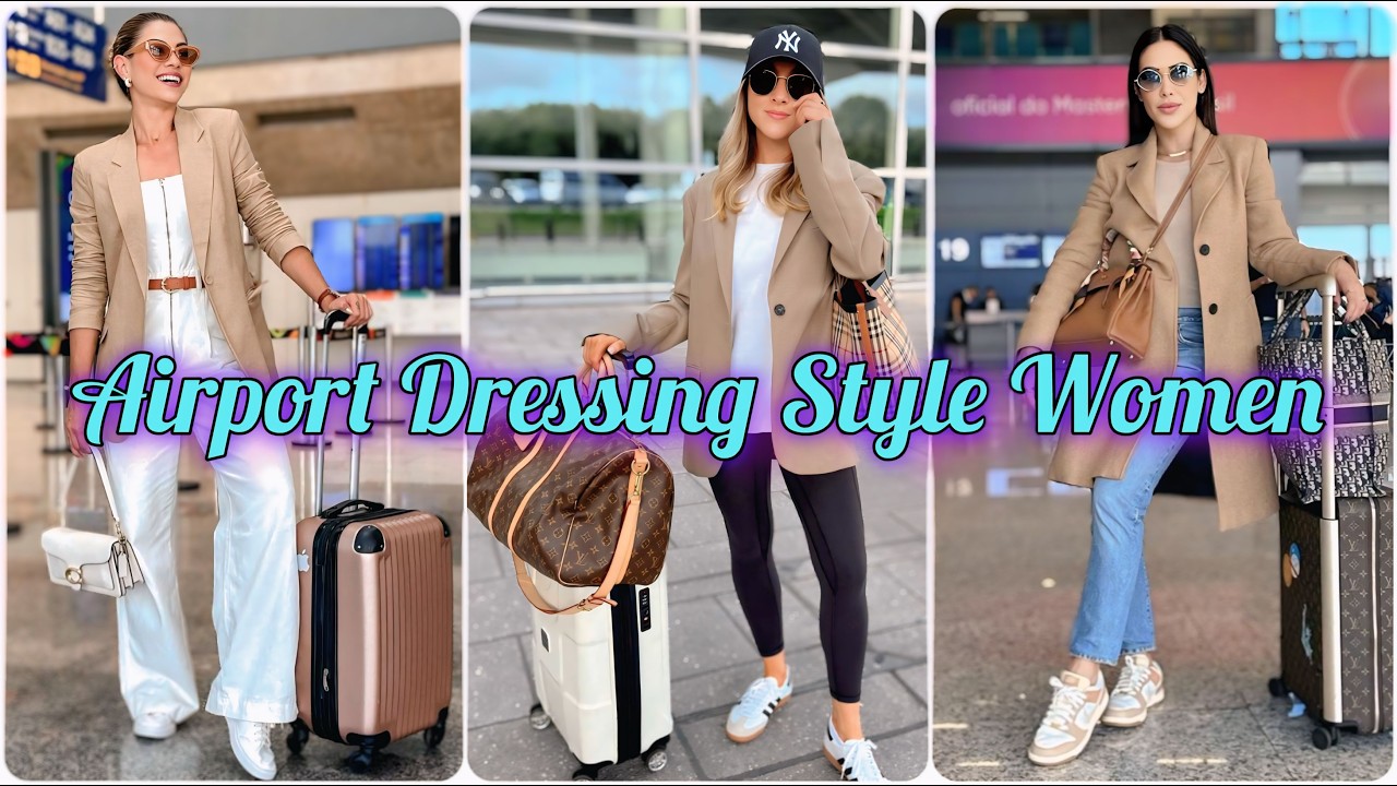 Chic & Comfy: Airport Outfit Ideas for Women | Airport Dressing Style Women