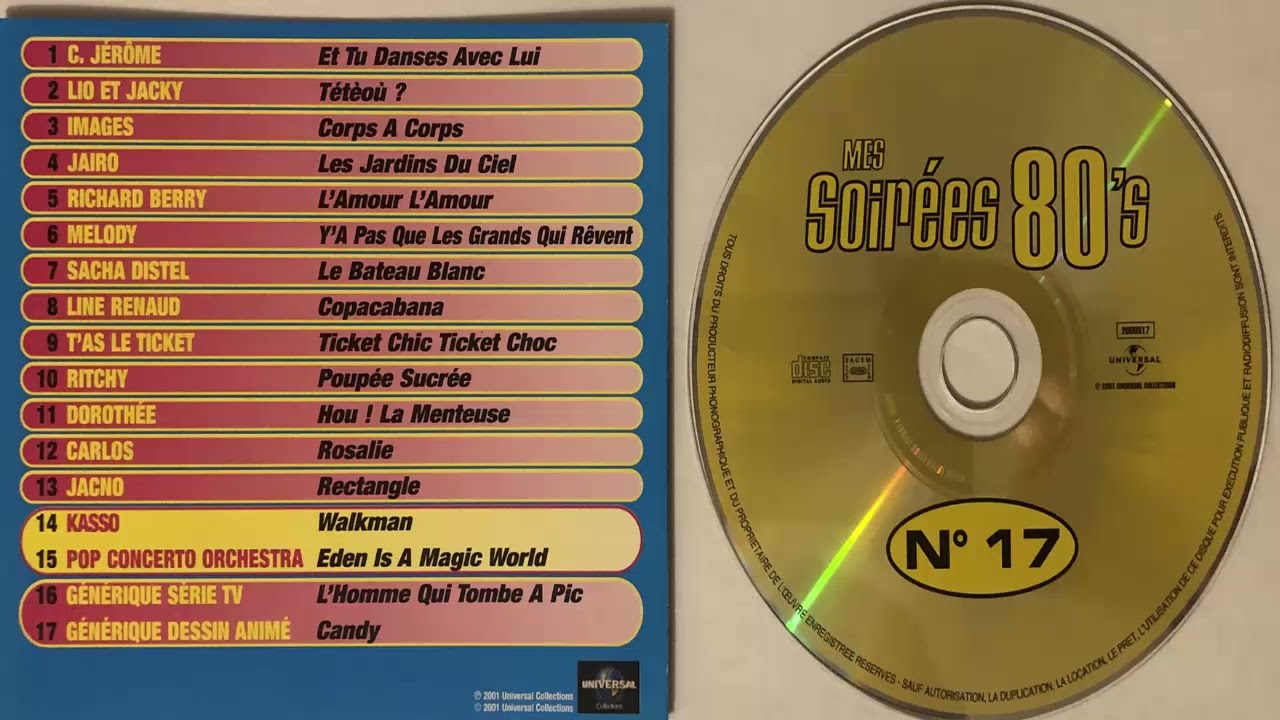 T'as Le Ticket T'as le ticket chic ticket choc (1982) (CD Compilation)