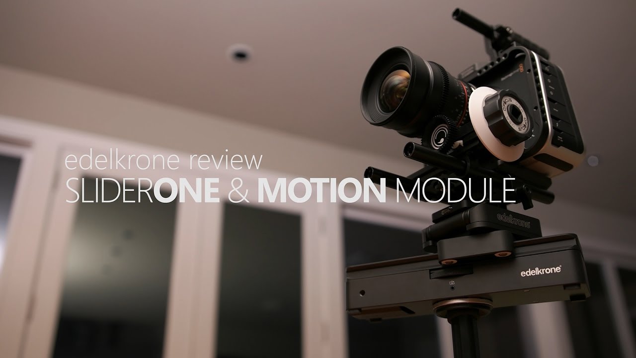 Edelkrone SliderONE + Motion Module REVIEW ✔
