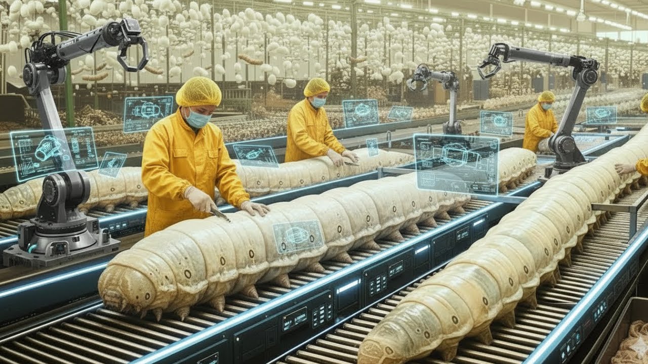 Inside the Silk-Production Factory: From Silkworm Cocoon to High-End Luxury Weaving