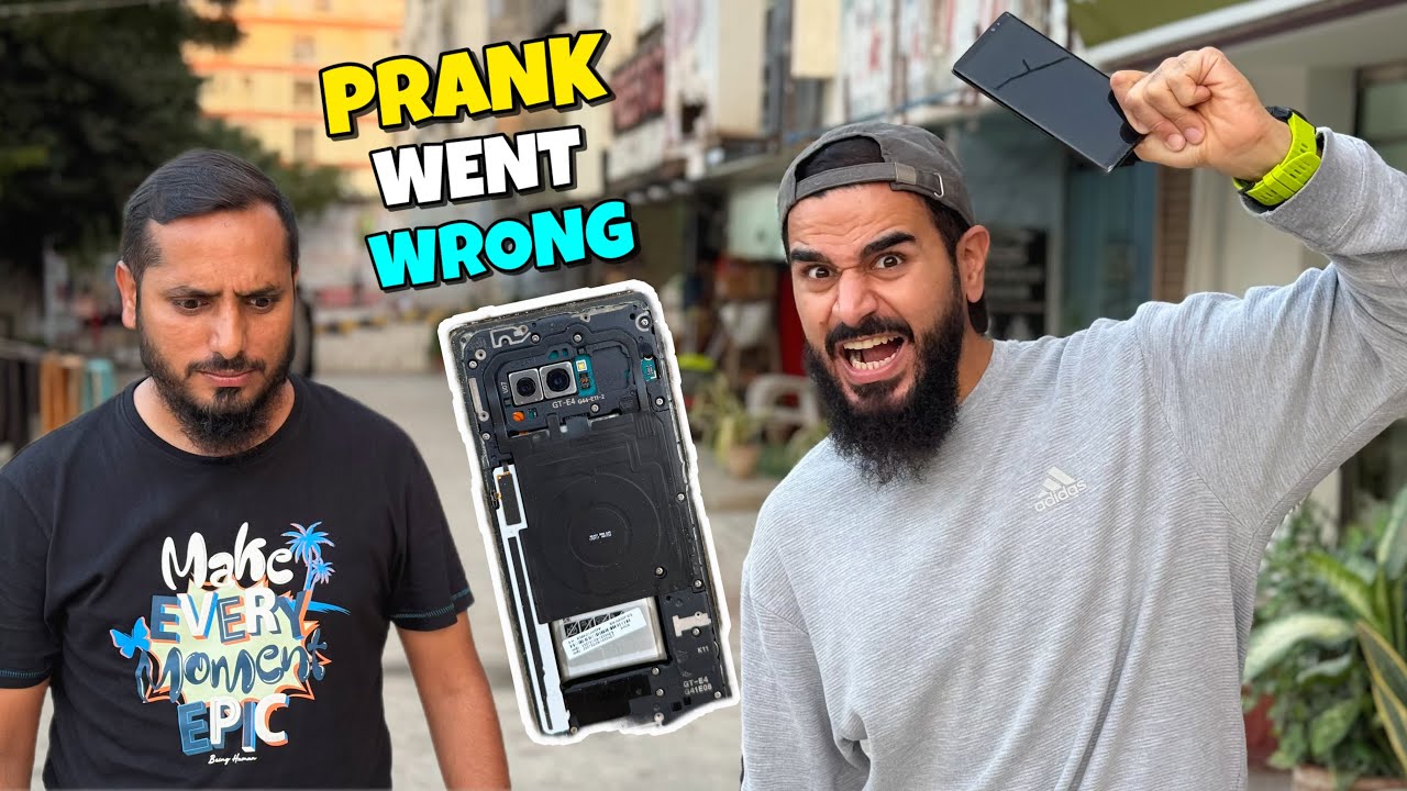 Basit ka mobile torney ka prank kar dia 😂📱Naraz hogaya basit