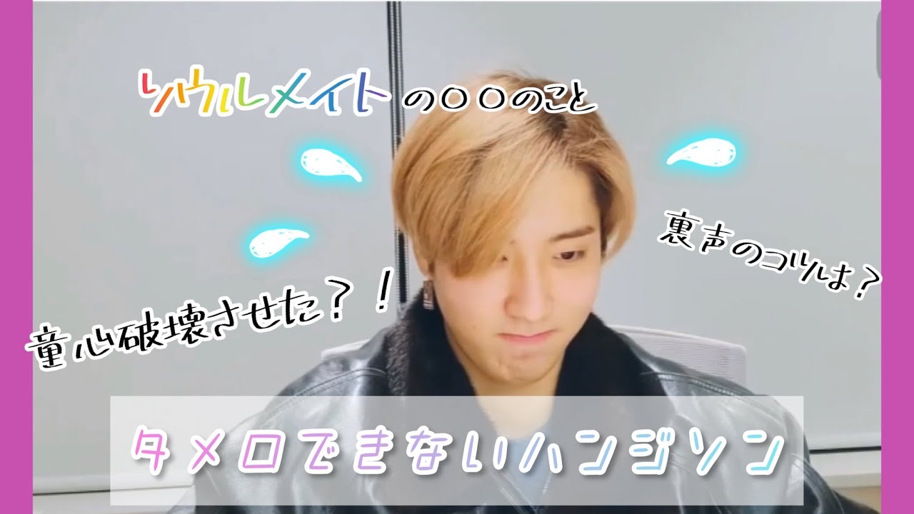 かわいいハンジソンのvlive🐿🧡