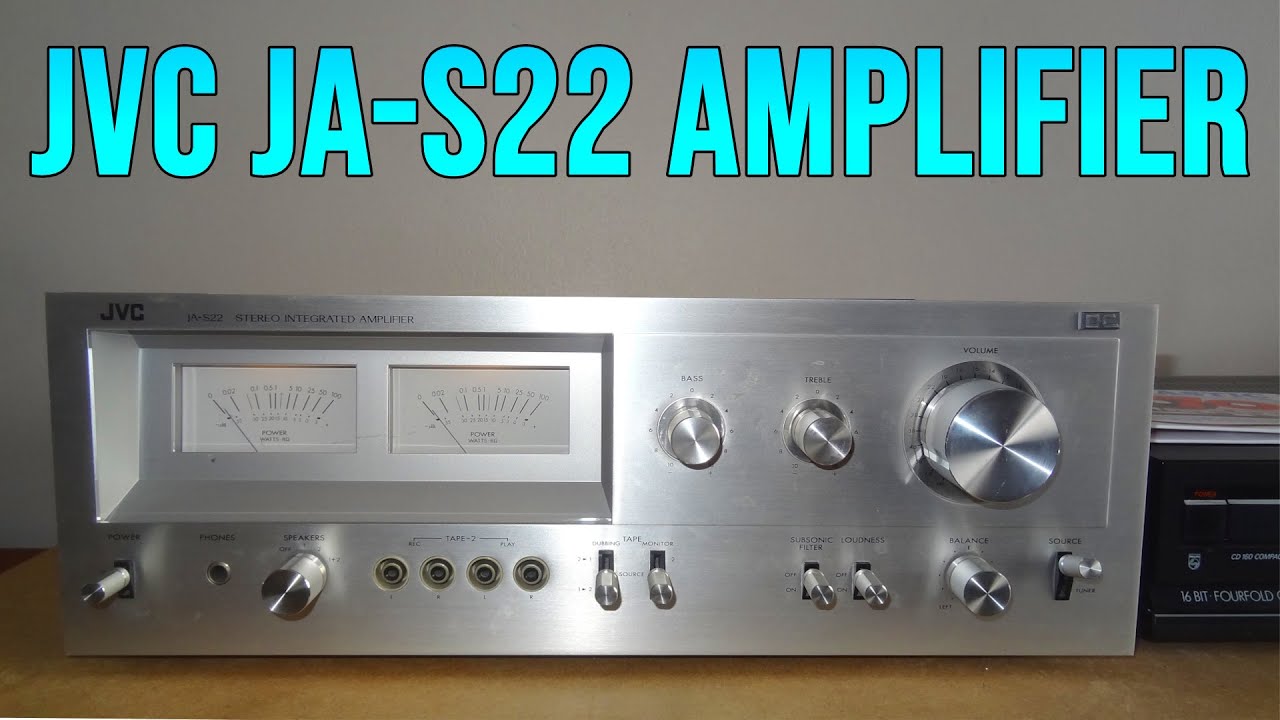 JVC JA-S22 Intergrated Amplifier Review. Best Vintage HiFi . Sansui au-101 comparison