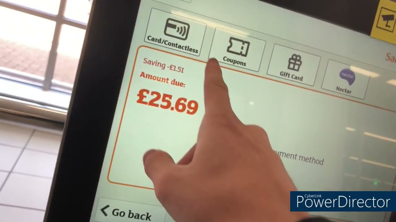 NCR Self Checkout Machine @ Sainsbury's Perton in Wolverhampton