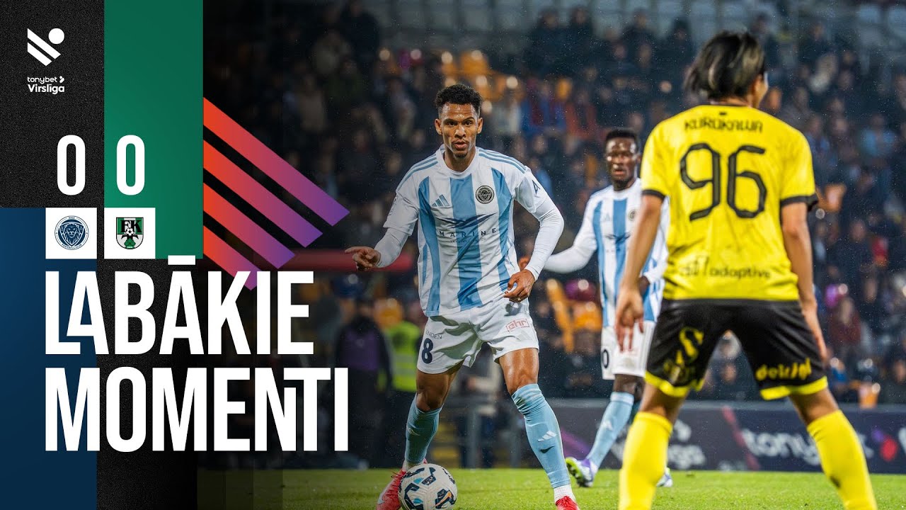 34. kārta: Riga FC 0:0 FK Tukums 2000 (Labākie momenti)