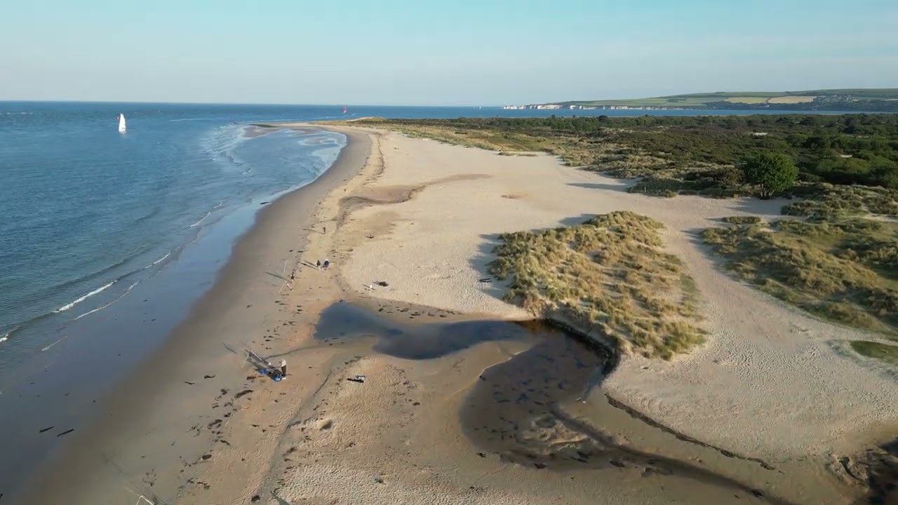 Studland Beach Dorset By Air
