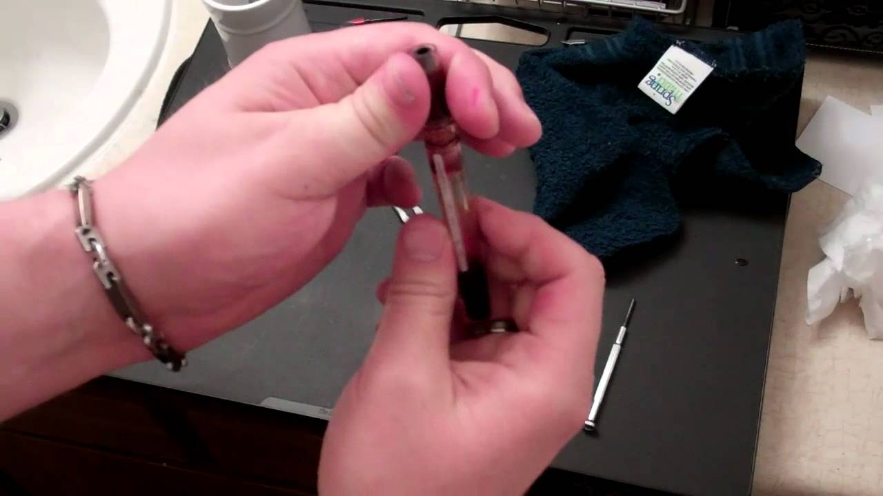 Convert a Pilot Varsity into a refillable fountain pen.
