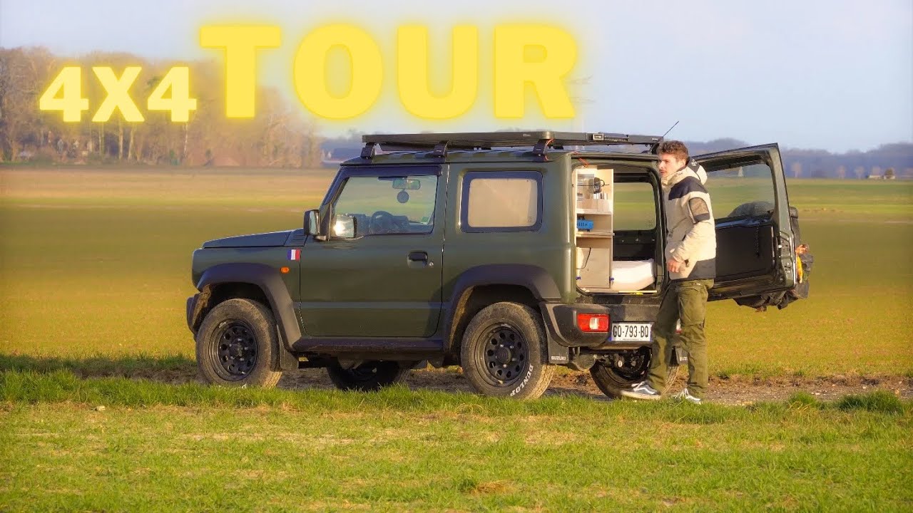 Suzuki JIMNY AMENAGE (oui c'est possible) VAN TOUR