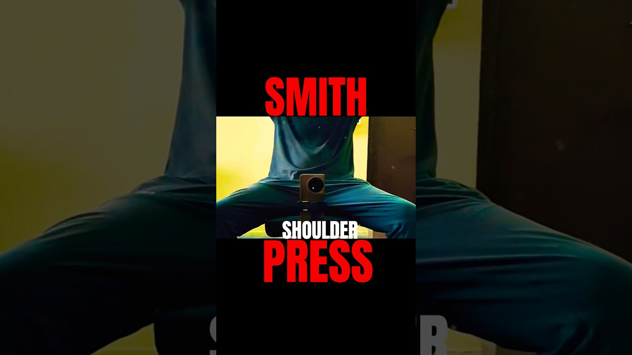 "Bigger Shoulders in 2025 👉 Smith Machine Press" 