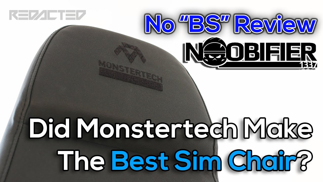 Monstertech Made The Perfect Sim Chair - This is Why.