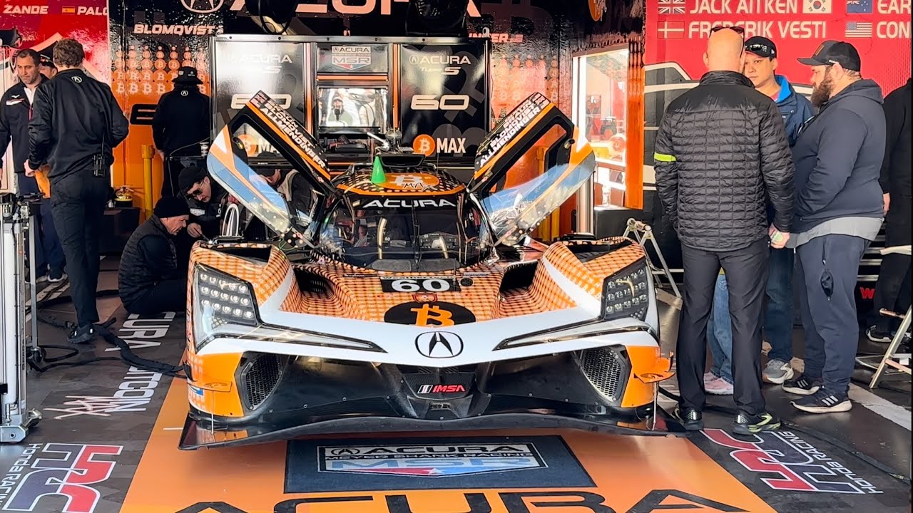 2026 ROAR Before the Rolex 24 IMSA GTP & Lemans Hypercar in the paddock/pits testing