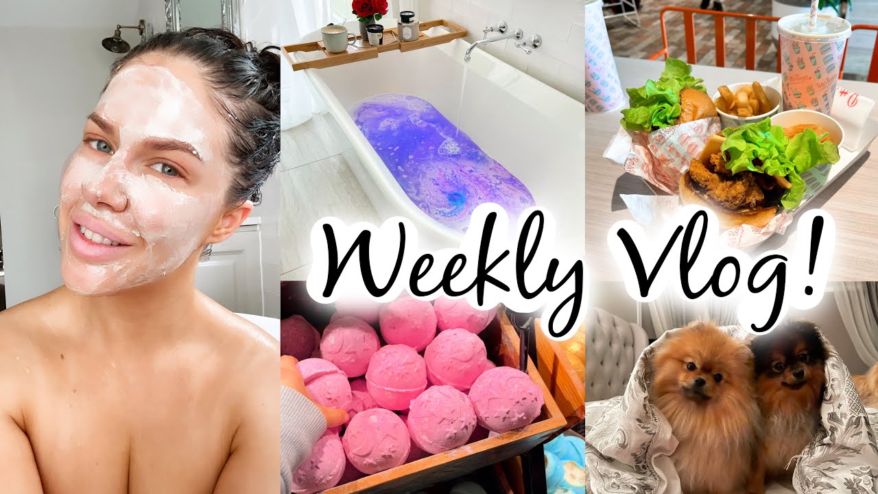 WEEKLY VLOG! SHOPPING TRIP, MYSTERY VEGETABLES & BUBBLE BATHS! NIKKIA AND BRANDON