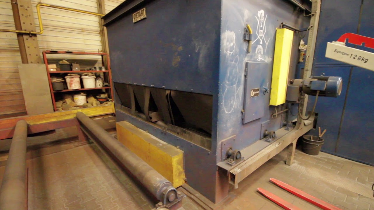 Gietart GW2500 615 Shotblaster   Strahlanlage