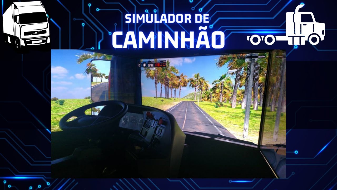 Simulador de Caminhão - Simulador de Caminhão do SEST SENAT