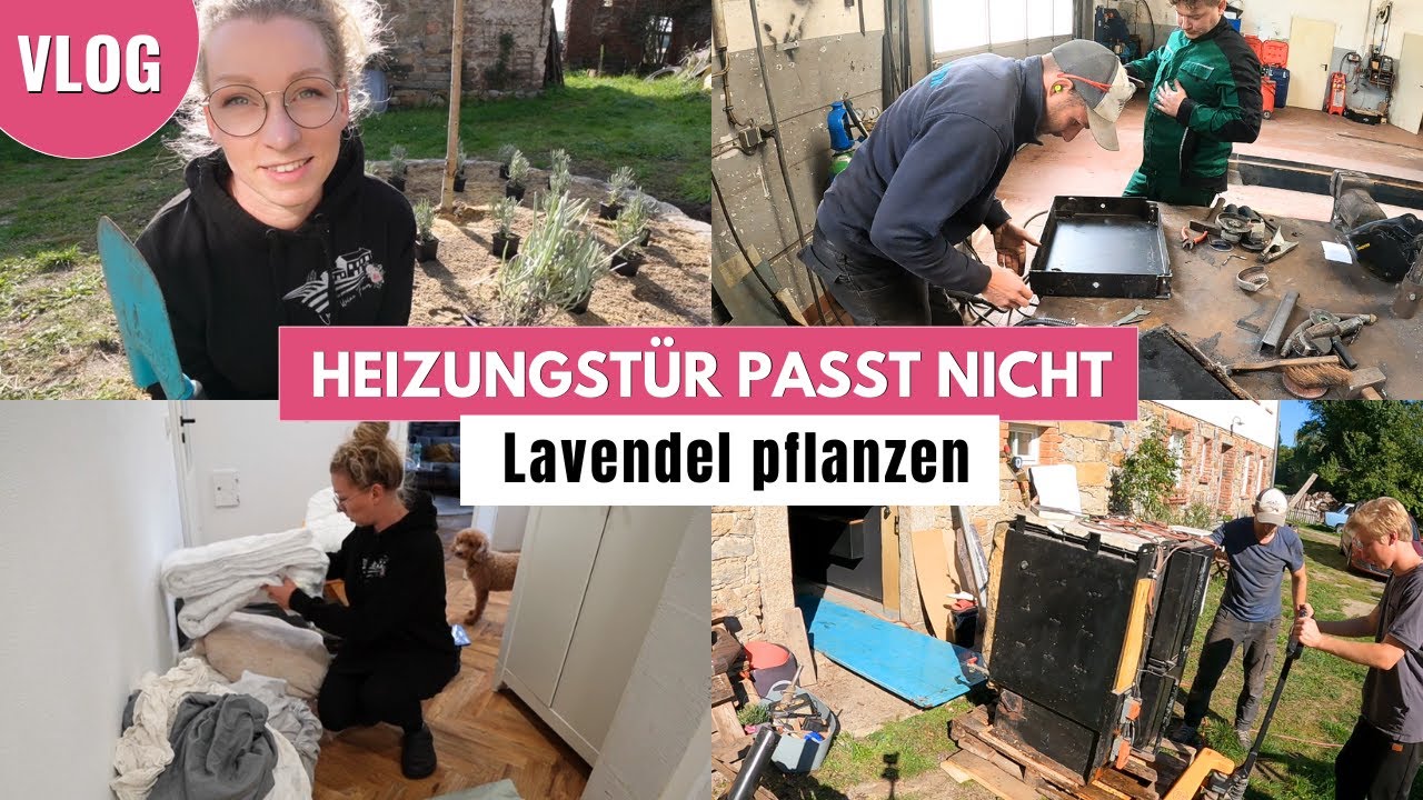 Der Heizungsumbau startet | Lavendel für Stefan | Ordnung im OG | UKF