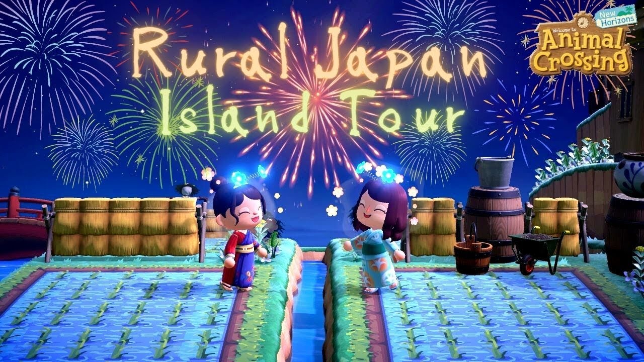 Rural Japanese Mountain Island Tour (ft. Sofi, the creator!) - Animal Crossing New Horizons
