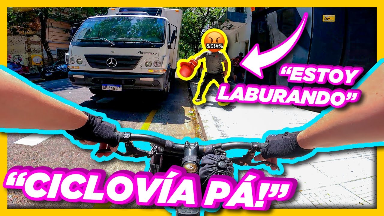 VIDEO COMPLETO ▶BICIBANDIDO SIGUE PROVOCANDO A TRABAJADORES 🚴‍♂️💥🥊