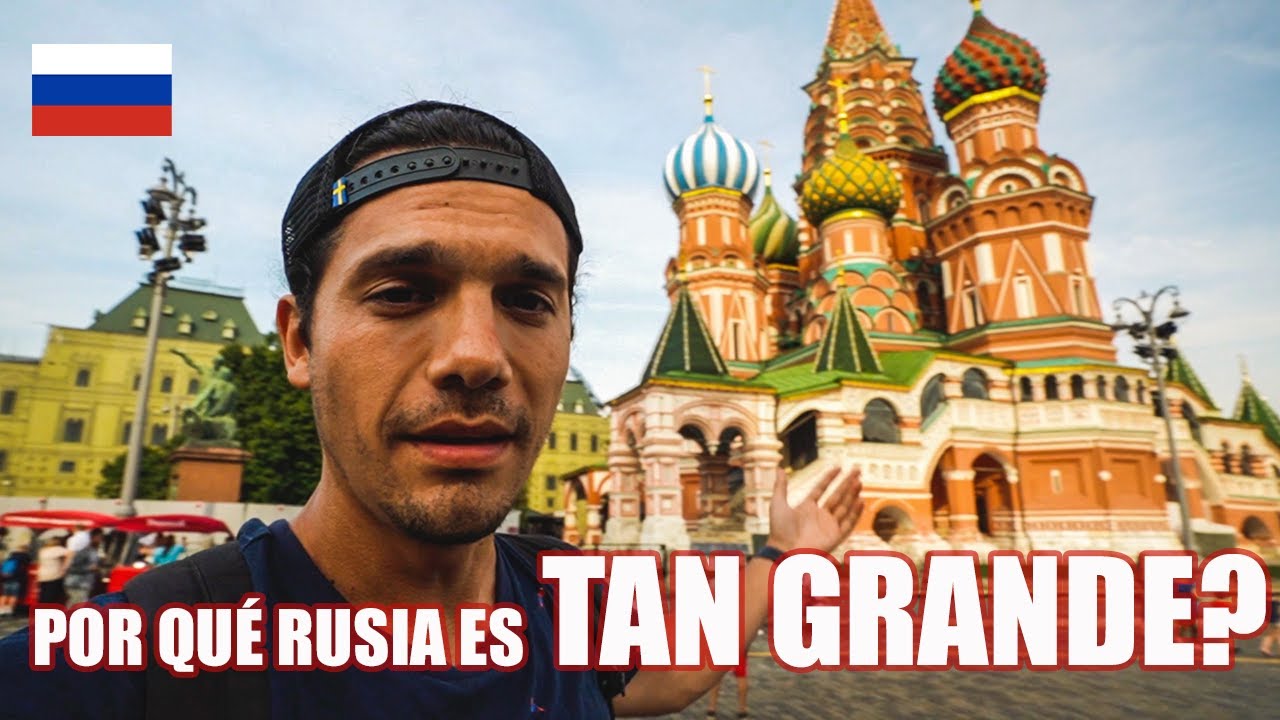 Así es el país MÁS GRANDE DEL MUNDO! 🇷🇺